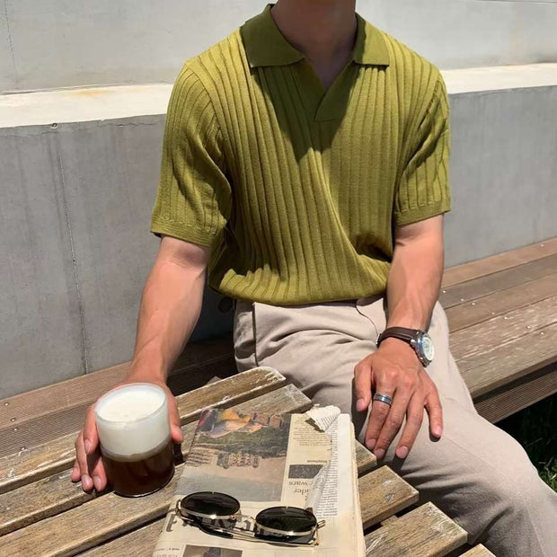 Polo Uomo Classica con Colletto - Maison MB & Co.