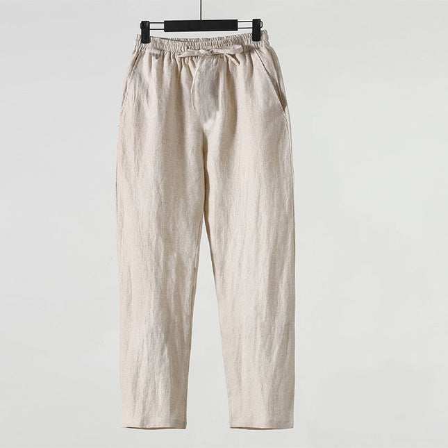 Pantaloni di Lino alla Caviglia - Maison MB & Co.