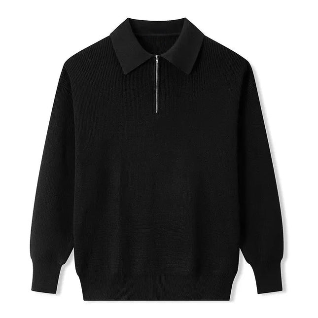 Maglione con Mezza Zip - Old Money® - Maison MB & Co.