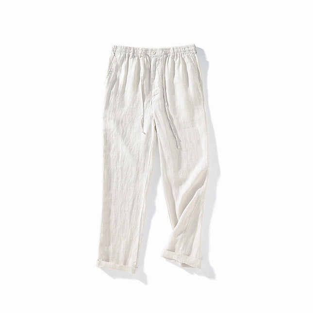 Pantaloni Lino Uomo - Old Money® - Maison MB & Co.