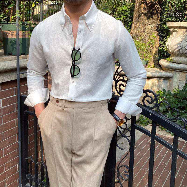 Camicia di Lino Elegante - Old Money®