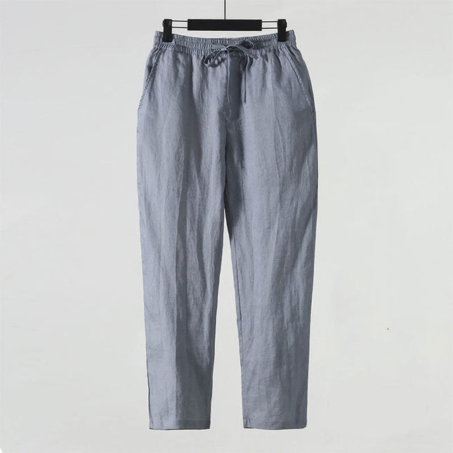 Pantaloni di Lino alla Caviglia - Maison MB & Co.